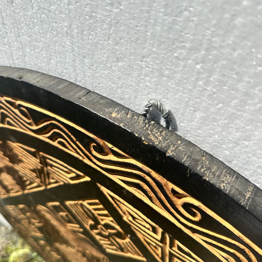 Indonesian Hand Carved Wall Hanging