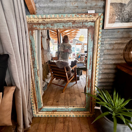 Vintage Rajasthan XL Mirror - floor or wall