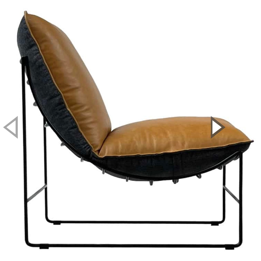 Leonardo Leather Lounger - 3 colours