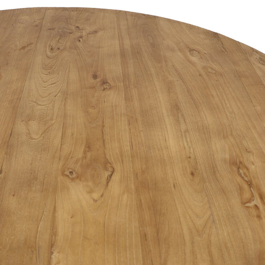 Mulhouse Reclaimed Elm Round Dining Table 120cm / 140cm