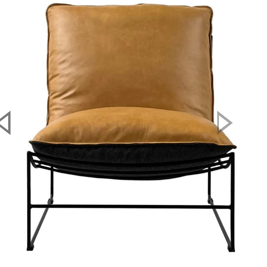 Leonardo Leather Lounger - 3 colours
