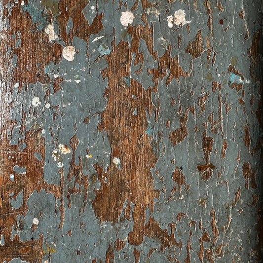 Vintage 1 Drawer Console Table - weathered blue