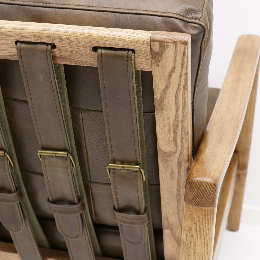 Reid Leather Armchair - 4 Colours