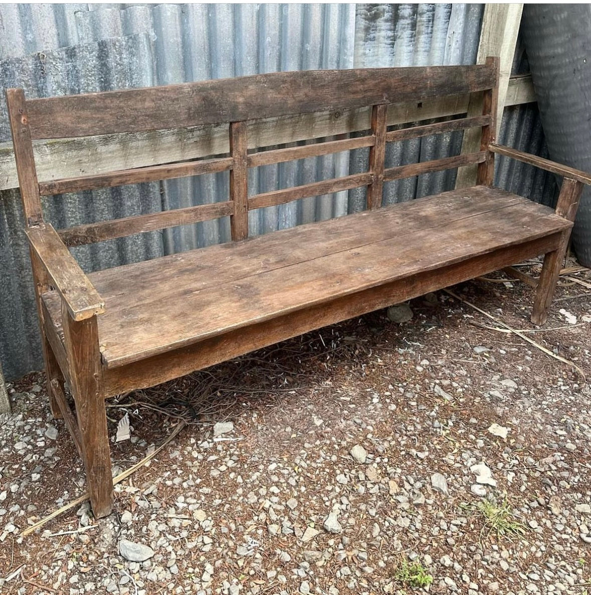 Vintage Teak Bench