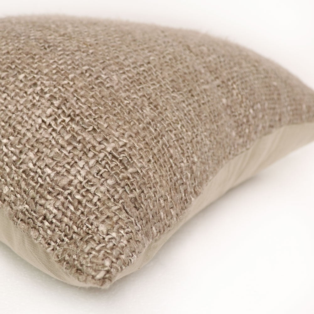 Woven Cotton Cushion + Feather Inner (4 colours)