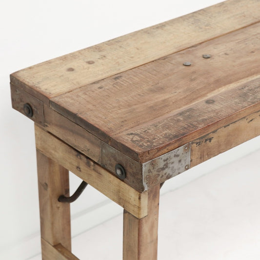 Vintage Indian Folding Bench