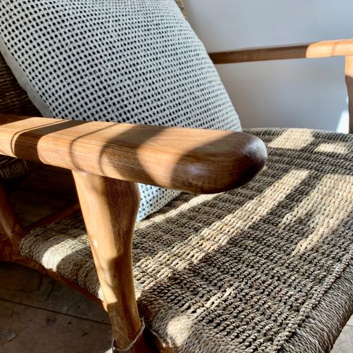 Padma Seagrass Armchair