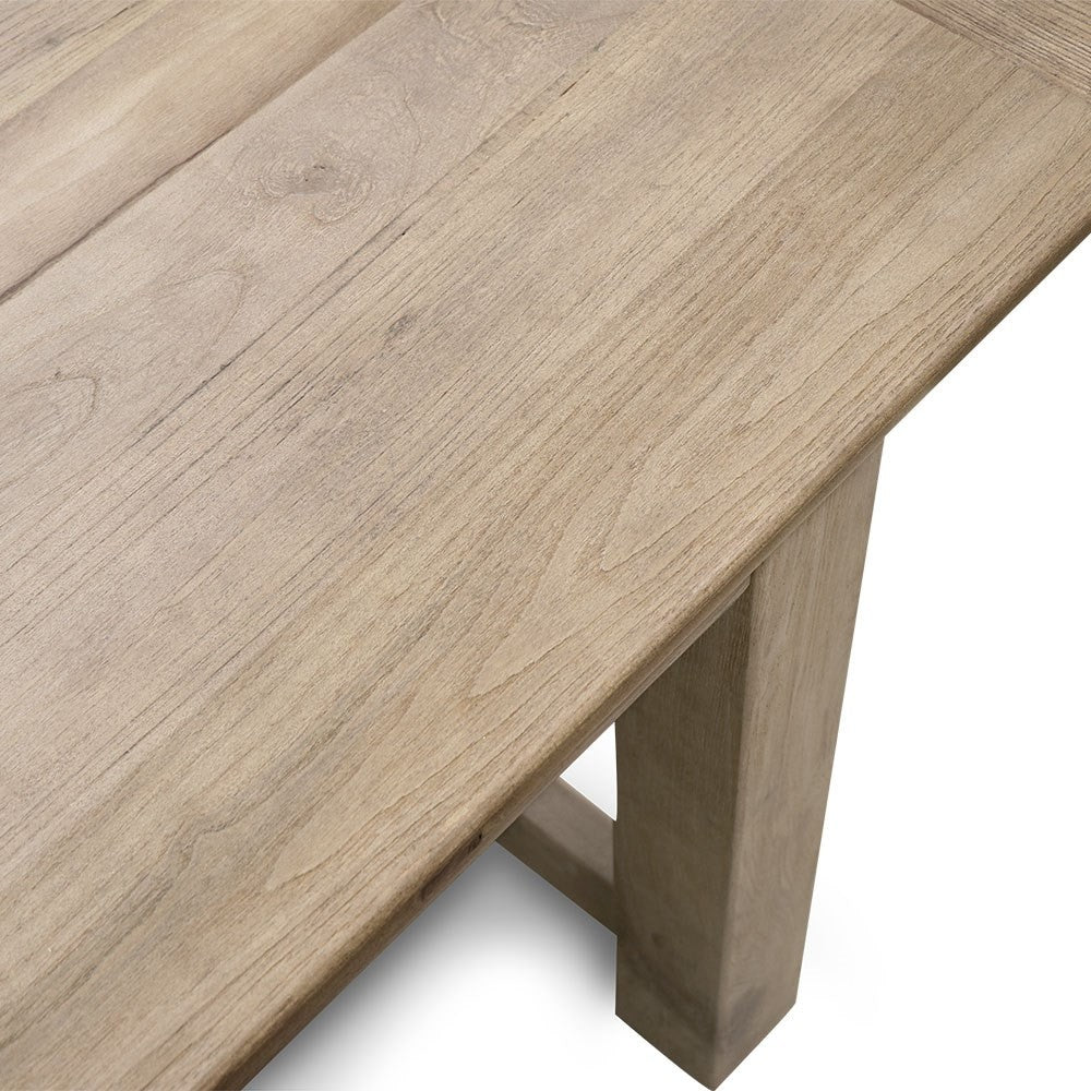 Farmhouse Elm Dining Table 184cm / 210cm / 240cm