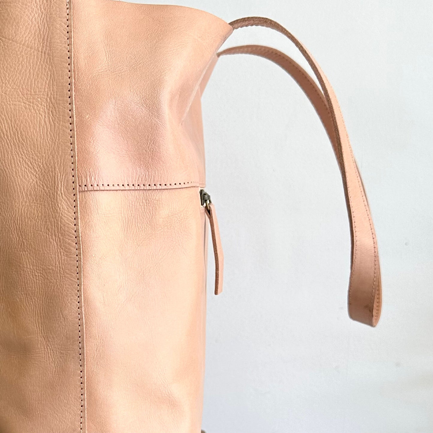 The Weekender Leather Tote
