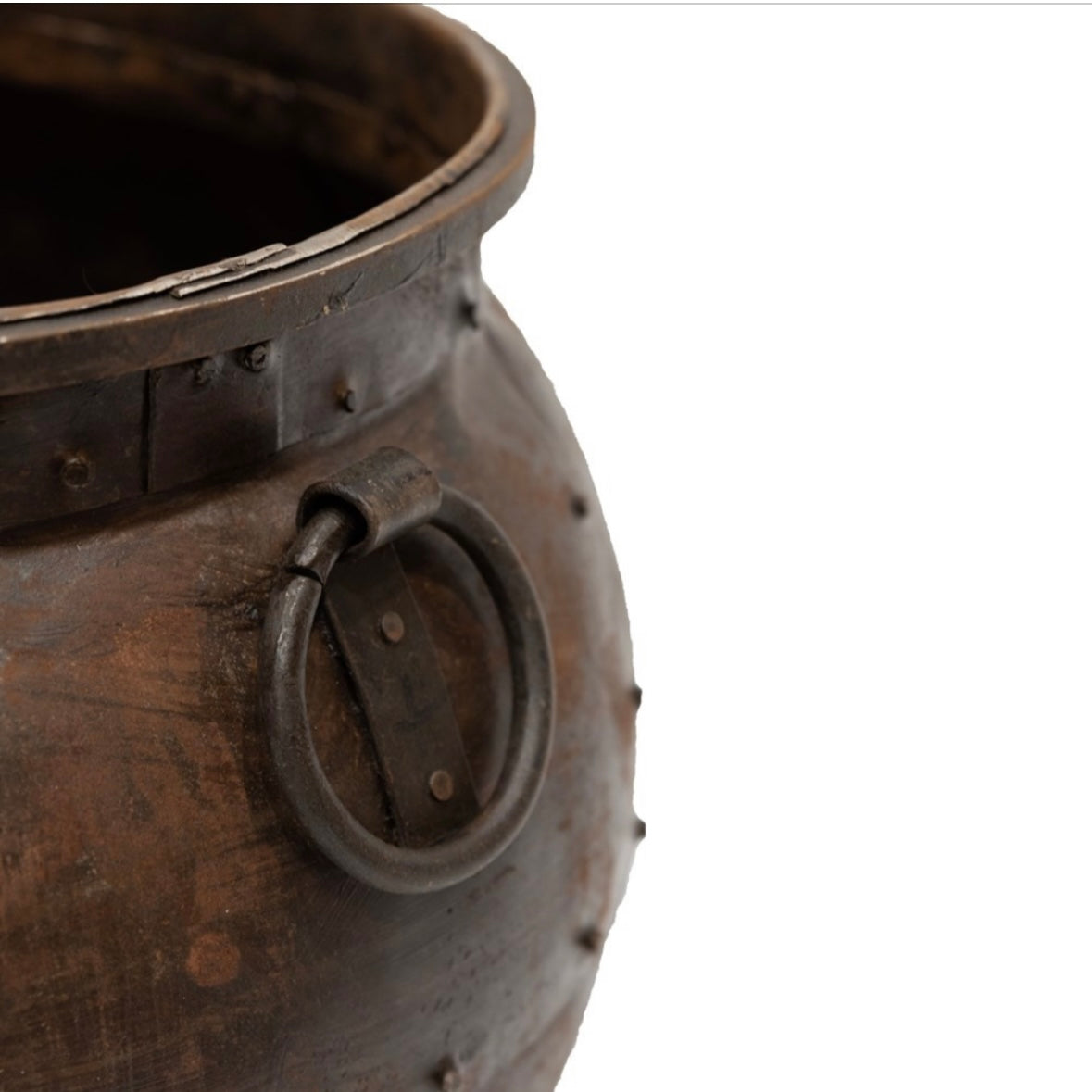 Sahar Cauldron Reclaimed Iron Pot - 3 sizes