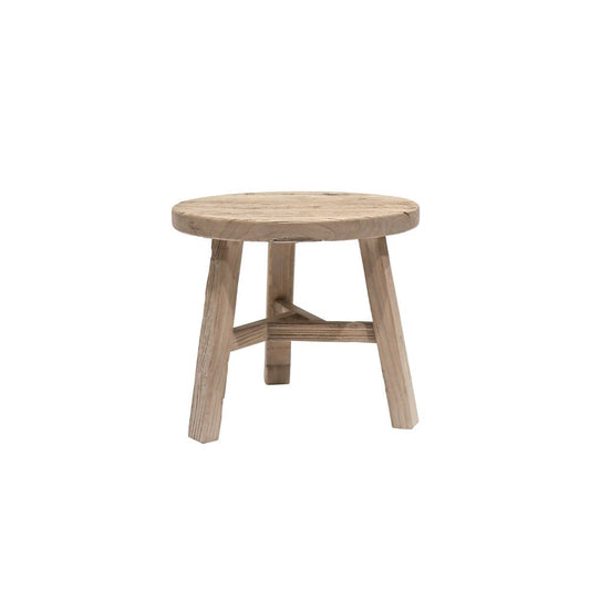 Elm Nesting Side Table (Medium) - Black / Natural