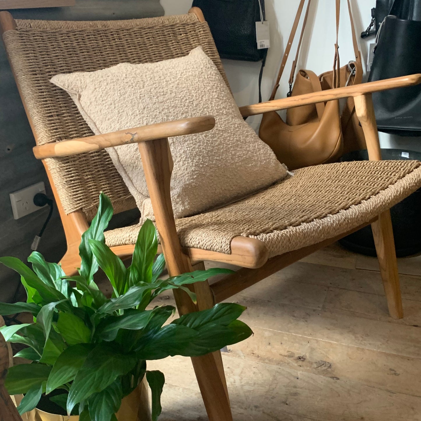 Padma Seagrass Armchair