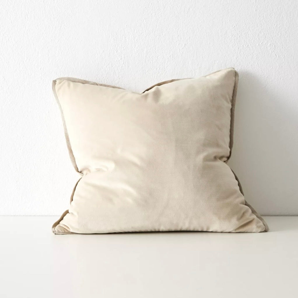 Francesca 50cm Velvet Cushion Cover & Feather Inner