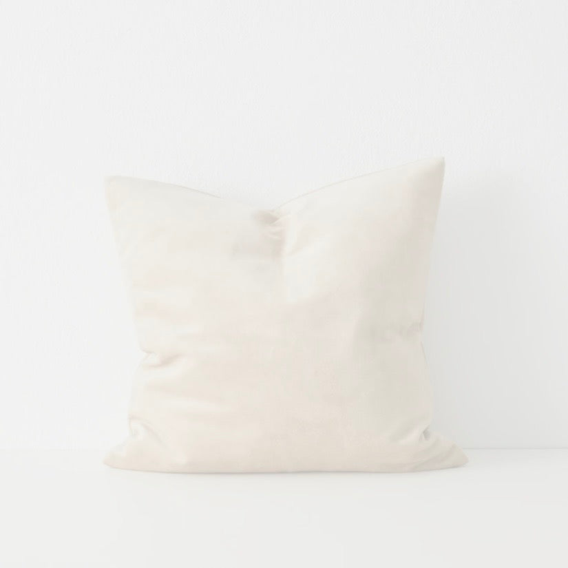 Ava 50cm Velvet Look Cushion Cover & Feather Inner