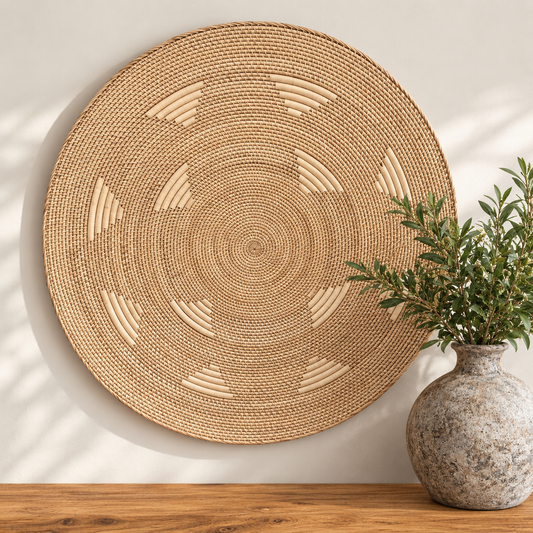 Rattan Wall Hanging - Natural