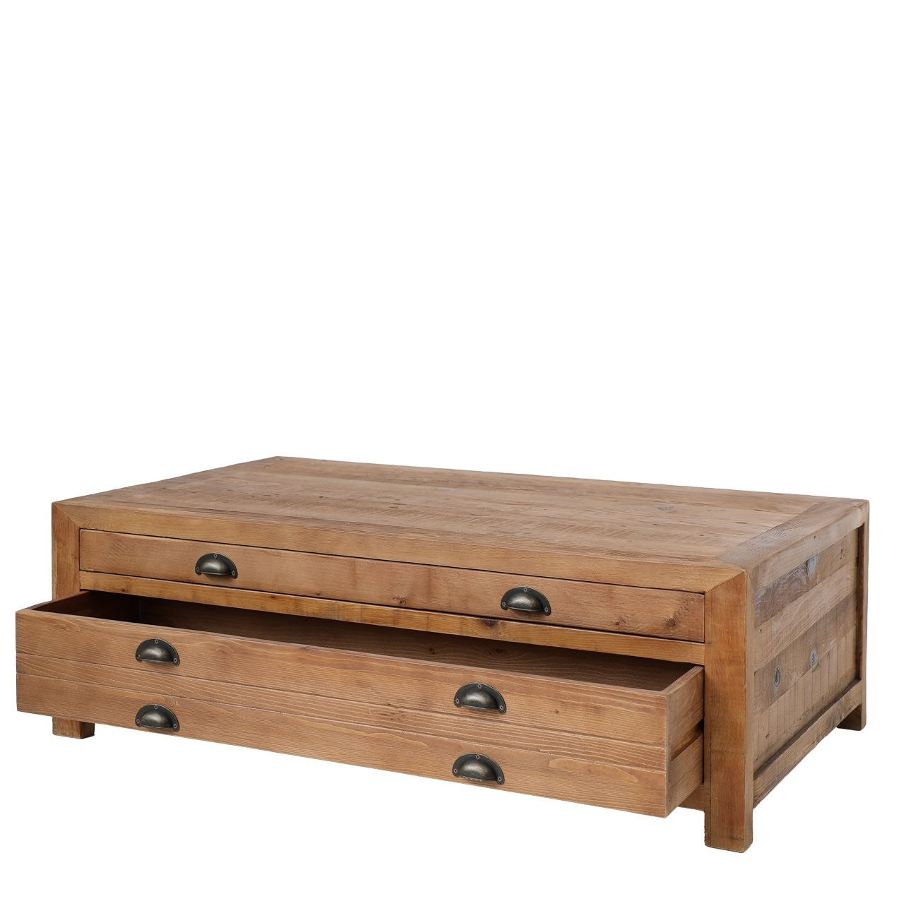 Printmaker Coffee Table - 4 drawer