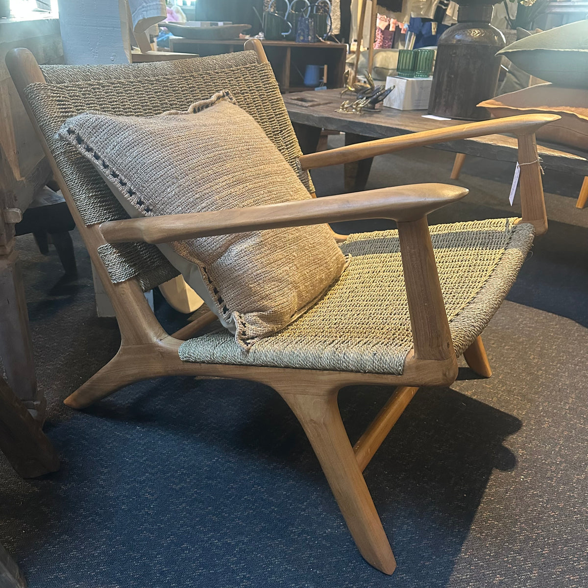 Padma Seagrass Armchair
