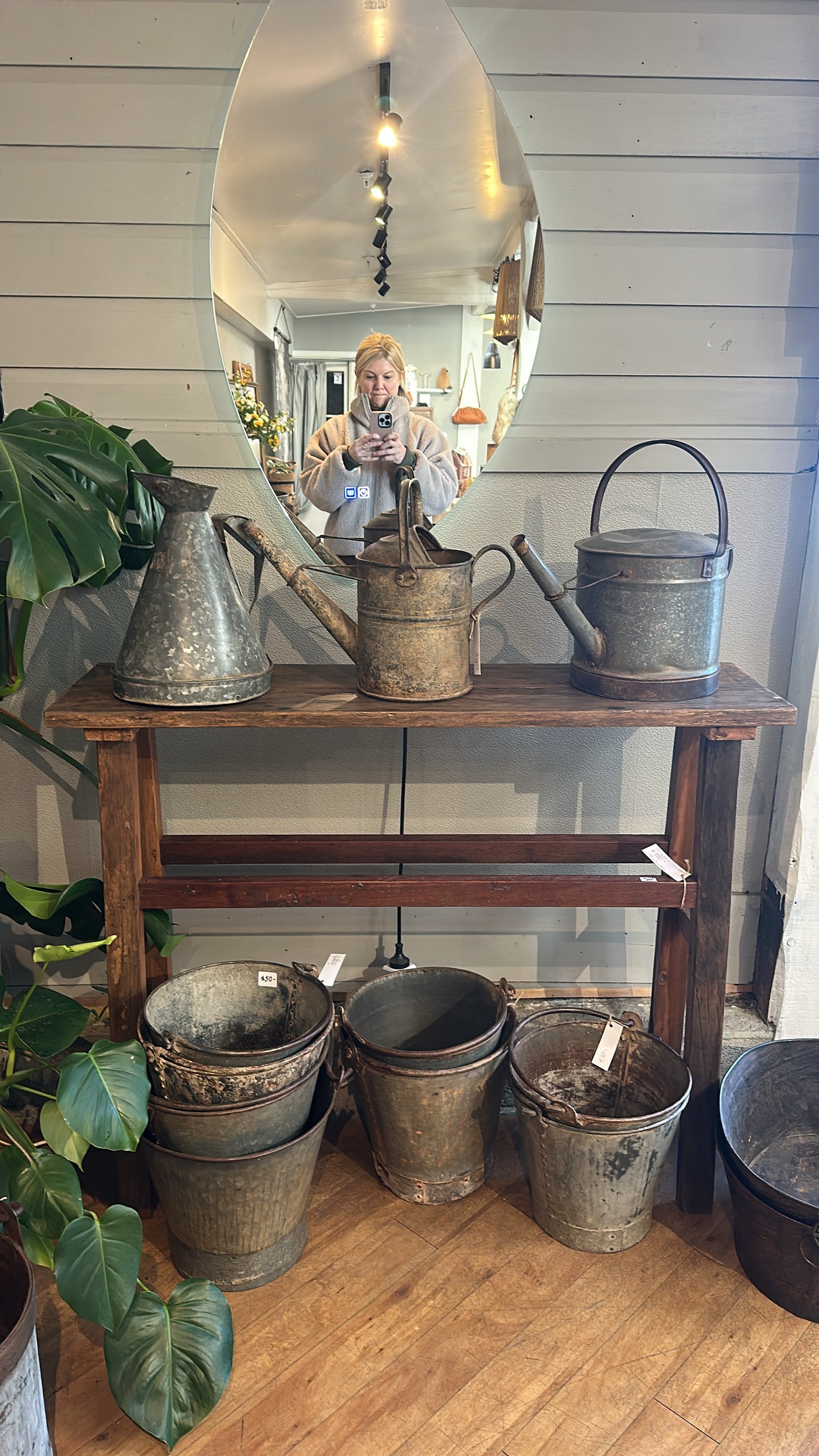 Reclaimed Timber Console - 1100mm