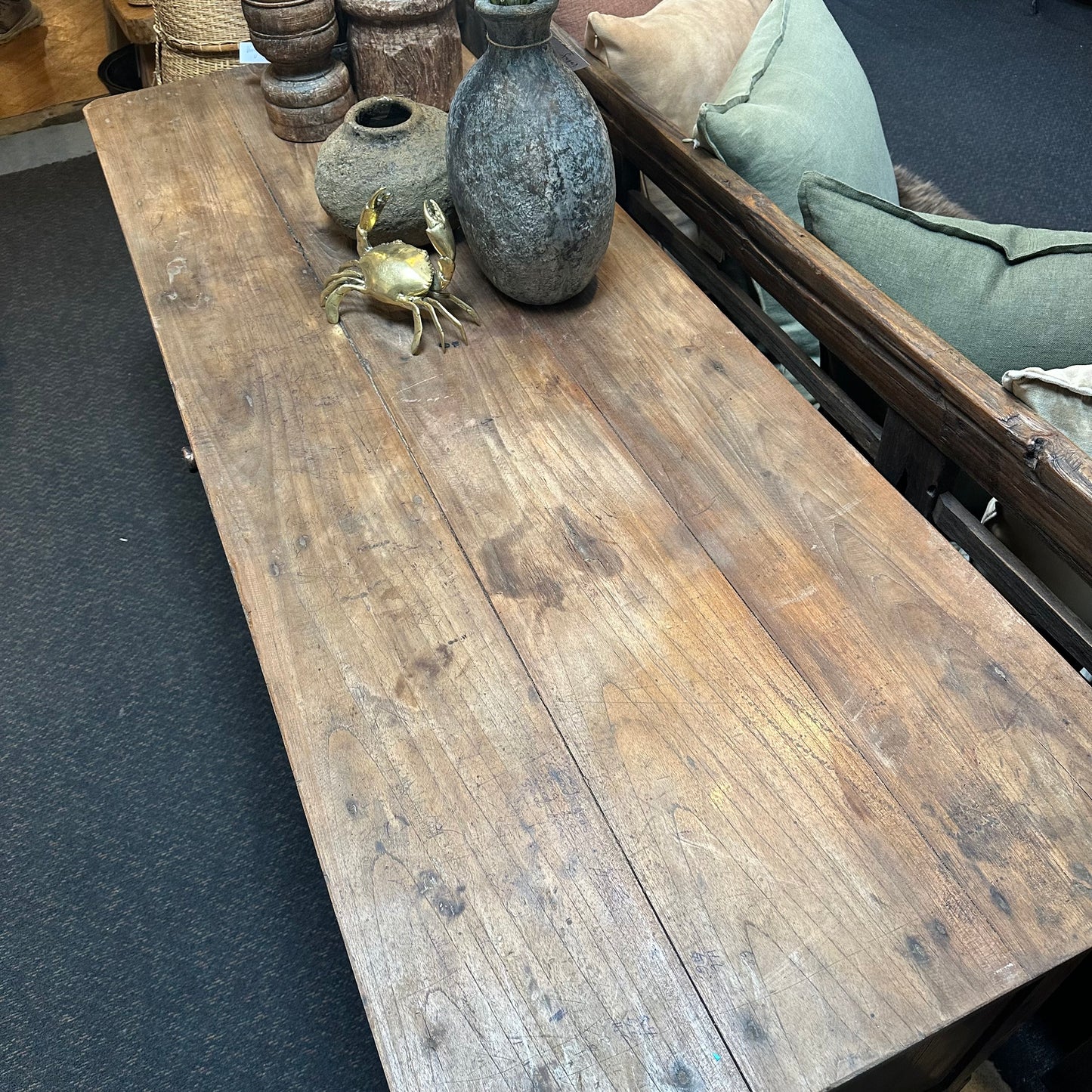 Vintage 4 Door Teak Cabinet
