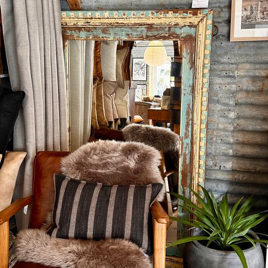 Vintage Rajasthan XL Mirror - floor or wall