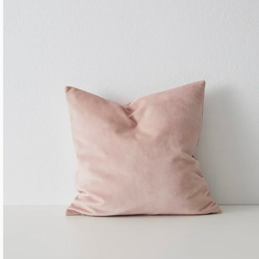 Ava 50cm Velvet Look Cushion Cover & Feather Inner