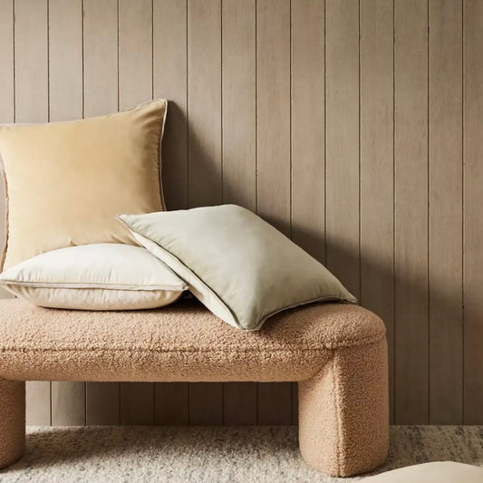Francesca 50cm Velvet Cushion Cover & Feather Inner