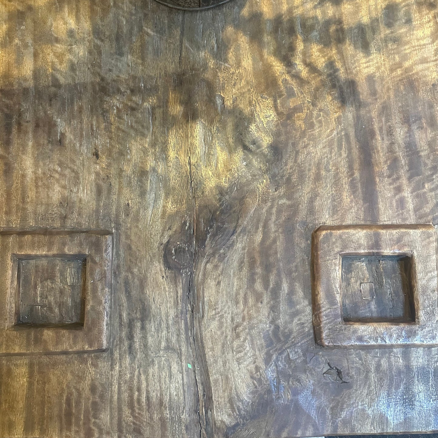 Vintage Teak Slab Coffee Table