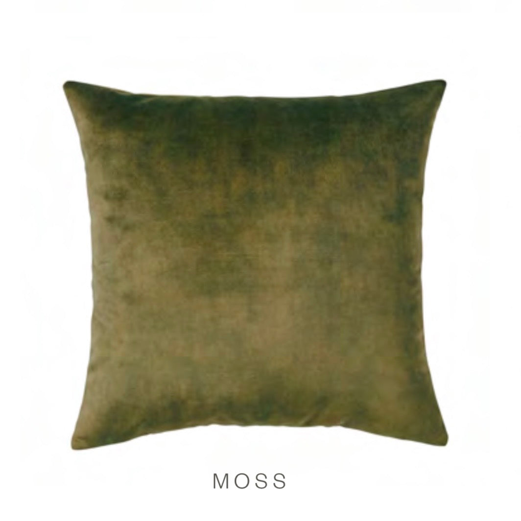 Ava 50cm Velvet Look Cushion Cover & Feather Inner