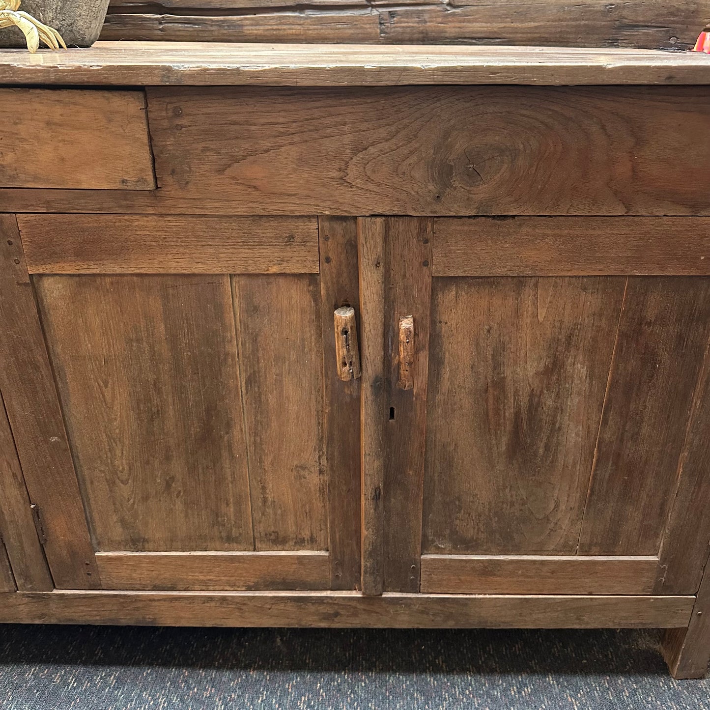 Vintage 4 Door Teak Cabinet