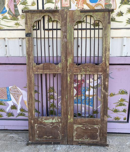 vintage iron gate