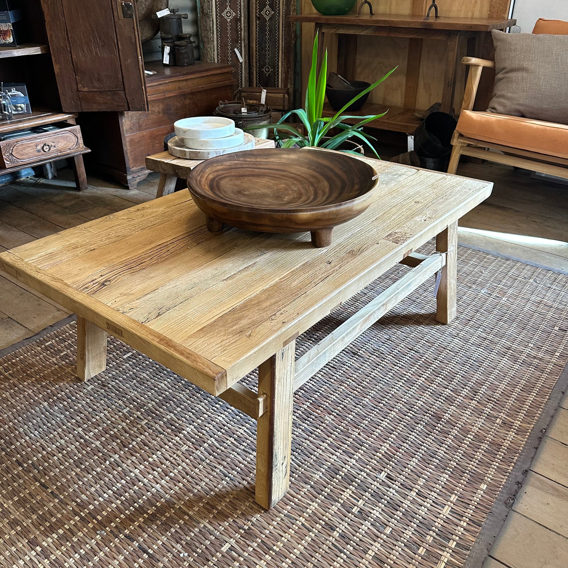 Reclaimed Elm Coffee Table