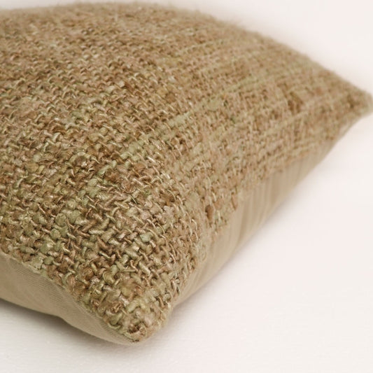 Woven Cotton Cushion + Feather Inner  (4 colours)