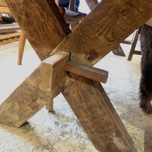 Reclaimed Timber Dining Table 2.3 x 1m