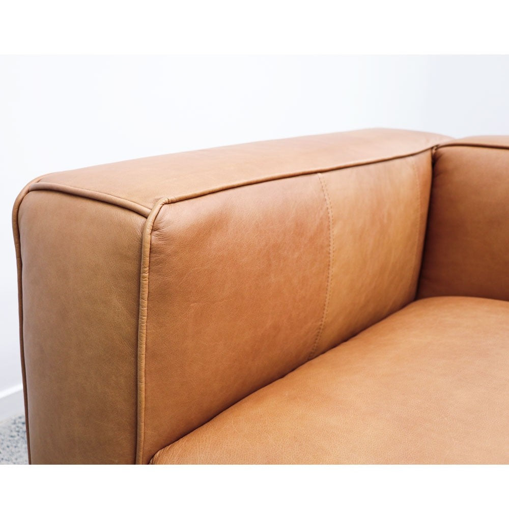 Sterling 3 Seater Leather Sofa - 4 colours