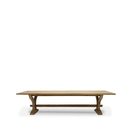 Victoria Elm Dining Table - 265cm / 320cm