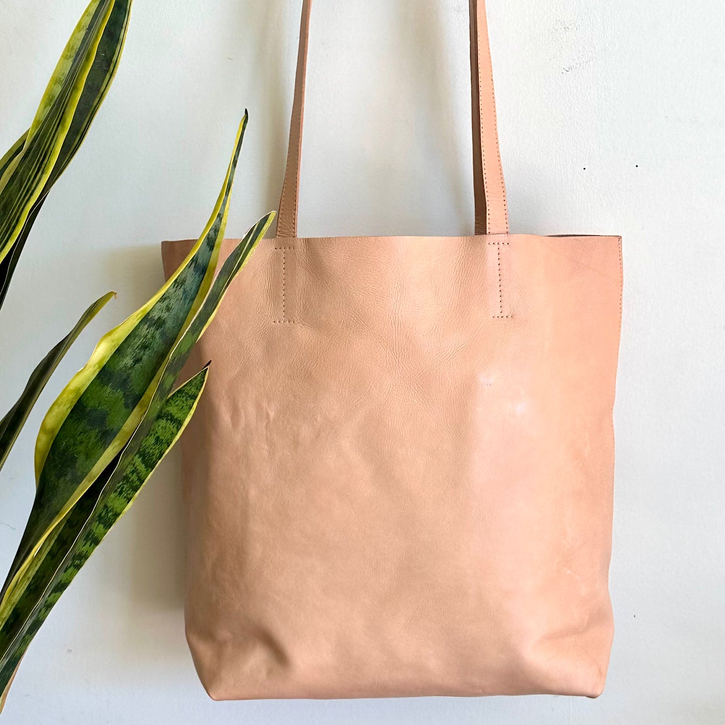 The Weekender Leather Tote