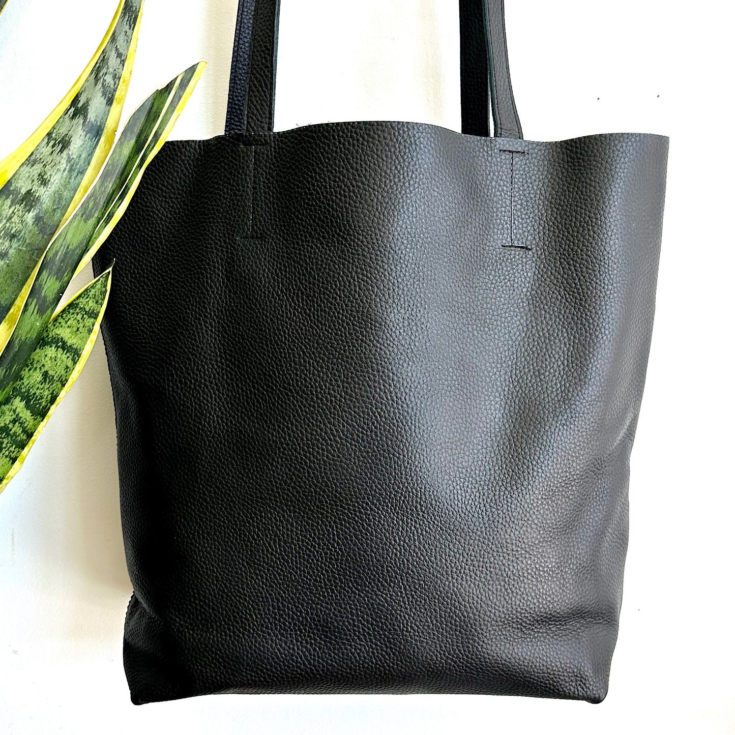 The Weekender Leather Tote