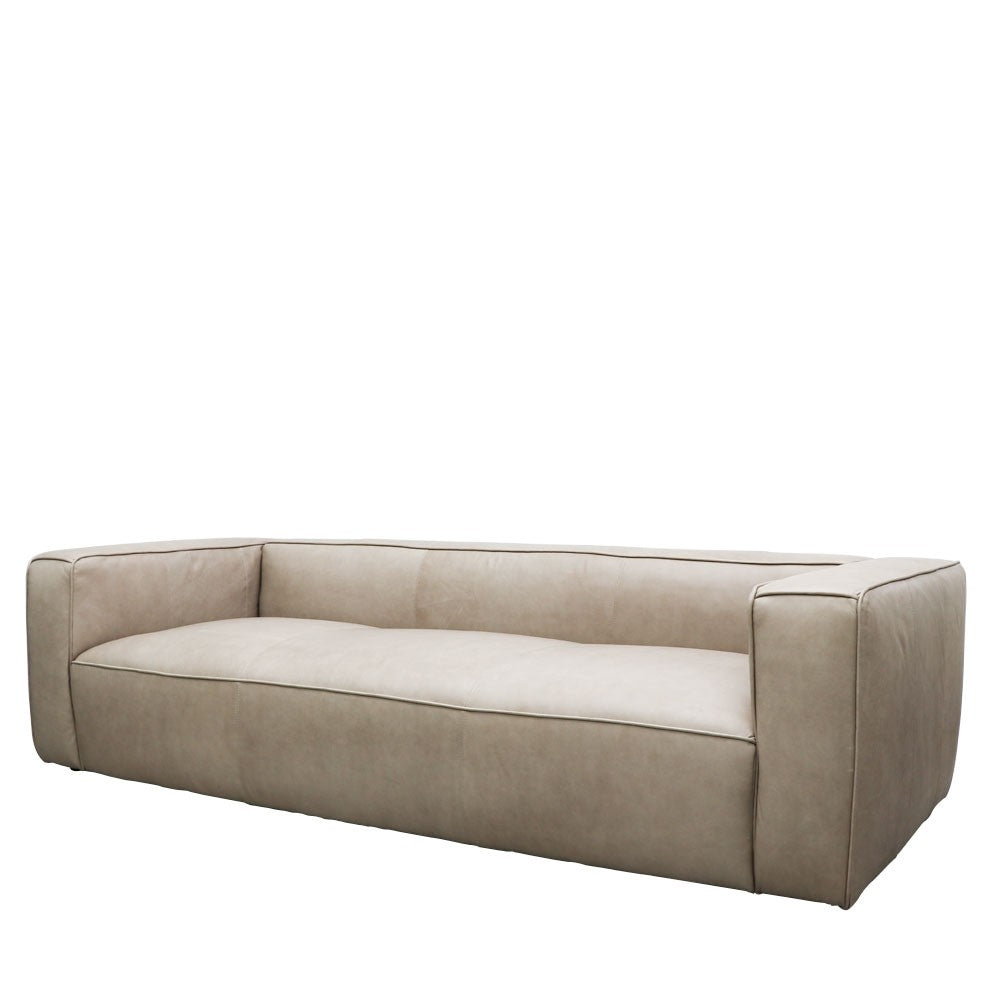 Sterling 3 Seater Leather Sofa - 4 colours